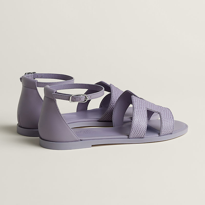 Santorini sandal - Purple | Hermès USA